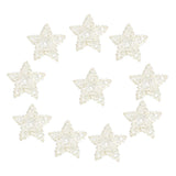 Maxbell 10pcs Star Rattan Wicker Ball Photo Props Wedding Home DIY Trinkets 6cm