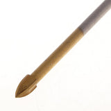 Maxbell Carbide Cross Spear Head Glass Marble Tile Thread Drill Bits 6mm