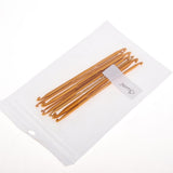 Maxbell 8Set Double Head Grip Aluminum Handle Crochet Hook for Hand Sewing Arts Tool