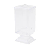 Maxbell Clear Acrylic Nail Art Wipes Holder Case Makeup Cotton Pads Storage Box