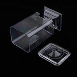 Maxbell Clear Acrylic Nail Art Wipes Holder Case Makeup Cotton Pads Storage Box