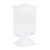Maxbell Clear Acrylic Nail Art Wipes Holder Case Makeup Cotton Pads Storage Box
