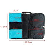 Maxbell Waterproof Artist Portfolio Backpack Bag for Drawing Board Sketching Black