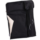 Maxbell Artist Portfolio Case bag backpack for drawing painting sketching tool black