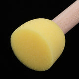 Maxbell 5 Sizes Round Sponges Brush Set Kids Painting Tools Sponge Painting Stippler Set DIY Painting Tools in for Kids