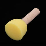 Maxbell 5 Sizes Round Sponges Brush Set Kids Painting Tools Sponge Painting Stippler Set DIY Painting Tools in for Kids