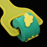 Maxbell 4pcs Painting Sponge Roller Brush Early Learning Painting Tools