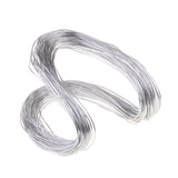 Max 55 Meters Aluminium Wire 2mm Craft Floral Jewelry Beading Wires silverwhite