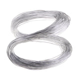 Max 55 Meters Aluminium Wire 2mm Craft Floral Jewelry Beading Wires silverwhite