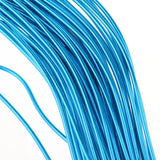 Max 55 Meters Aluminium Wire 2mm Craft Floral Jewelry Beading Wires lake blue