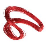 Max 55 Meters Aluminium Wire 2mm Craft Floral Jewelry Beading Wires red