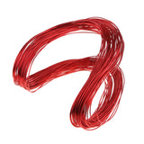 Max 55 Meters Aluminium Wire 2mm Craft Floral Jewelry Beading Wires red