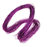 Max 55 Meters Aluminium Wire 2mm Craft Floral Jewelry Beading Wires purple