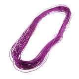 Max 55 Meters Aluminium Wire 2mm Craft Floral Jewelry Beading Wires purple