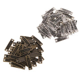 Max 40Sets  Letter Words Charms Connector DIY Jewelry Making Craft  Retro bronze