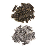 Max 40Sets  Letter Words Charms Connector DIY Jewelry Making Craft  Retro bronze