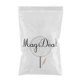 Maxbell Handheld Fabric Blank Fan for Painting Chinese Fan Round DIY Steamship