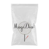 Maxbell Handheld Fabric Blank Fan for Painting Chinese Fan Round DIY Lotus Pond