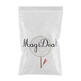 Maxbell Handheld Fabric Blank Fan for Painting Chinese Fan Round DIY Excavator