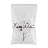 Maxbell Handheld Fabric Blank Fan for Painting Chinese Fan Round DIY Castle
