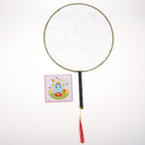 Max Handheld Fabric Blank Fan for Painting Chinese Fan Round DIY Elephant