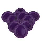 Max 10 Pieces Paper Plates Dishes Dumpling Mould Maker DIY Kids Toys Purple