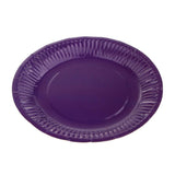 Max 10 Pieces Paper Plates Dishes Dumpling Mould Maker DIY Kids Toys Purple