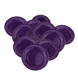 Max 10 Pieces Paper Plates Dishes Dumpling Mould Maker DIY Kids Toys Purple