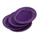 Max 10 Pieces Paper Plates Dishes Dumpling Mould Maker DIY Kids Toys Purple