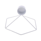 Max Modern 3D Geometric Candlestick Candle Holder for Home Party Decor White