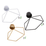 Max Modern 3D Geometric Candlestick Candle Holder for Home Party Decor White