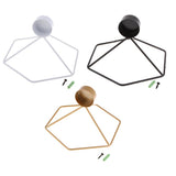 Max Modern 3D Geometric Candlestick Candle Holder for Home Party Decor White