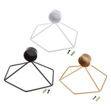 Max Modern 3D Geometric Candlestick Candle Holder for Home Party Decor White