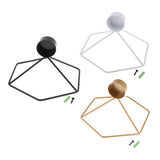 Max Modern 3D Geometric Candlestick Candle Holder for Home Party Decor White