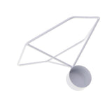 Max Modern 3D Geometric Candlestick Candle Holder for Home Party Decor White