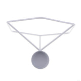 Max Modern 3D Geometric Candlestick Candle Holder for Home Party Decor White