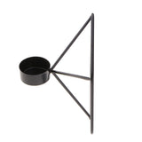 Max Modern 3D Geometric Candlestick Candle Holder for Home Party Decor Black