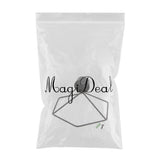 Max Modern 3D Geometric Candlestick Candle Holder for Home Party Decor Black