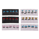Max 5Pcs Handmade Cards with Dried Flowers DIY Envelopes for All Occasions A