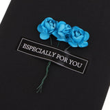 Max 5Pcs Handmade Cards with Dried Flowers DIY Envelopes for All Occasions A