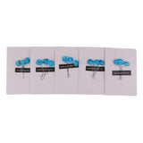 Max 5Pcs Handmade Cards with Dried Flowers DIY Envelopes for All Occasions F