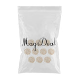 Maxbell 10pcs Wicker Rattan Ball Table Wedding Vase Fillers Hanging Ornament Natural