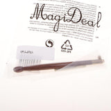 Maxbell Wood Handle Tambour Crochet Hook 3 Needles Embroidery Tool Rose Wood