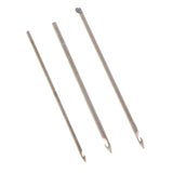 Maxbell Wood Handle Tambour Crochet Hook 3 Needles Embroidery Tool Rose Wood