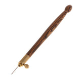 Maxbell Wood Handle Tambour Crochet Hook 3 Needles Embroidery Tool Keruntum