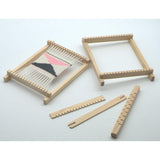 Max 8Pcs Traditional DIY Wooden Handloom Machine Weaving Knitting Loom Tools Set