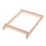 Max 8Pcs Traditional DIY Wooden Handloom Machine Weaving Knitting Loom Tools Set