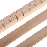 Max 4Pcs/Set Traditional DIY Wooden Handloom Machine Weaving Knitting Loom Tool