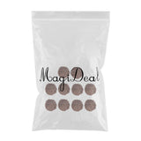 Maxbell 10 Pieces Rattan Wicker Ball Photo Props Wedding Home DIY Trinkets Coffee