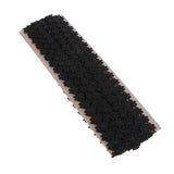Maxbell 15 Yard 12mm Daisy Flower Embroidery Lace Trim Ribbon Sewing Crafts Black